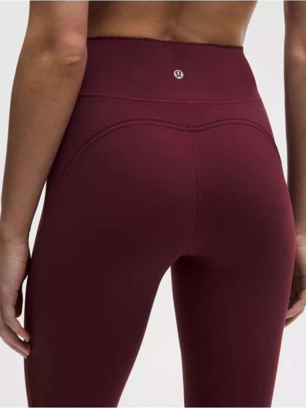 lululemon No Line High Rise Heart 25” - Size 8 - Picture 2 of 7